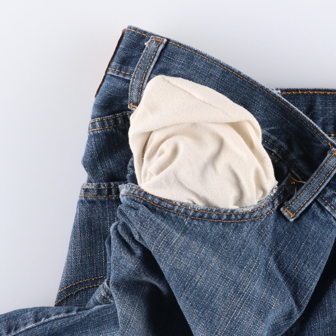 Levi's 569 denim shorts, half pants, men's size w36 cotton blue type Vintage Second Hand