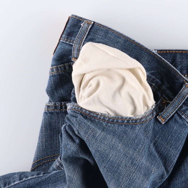 Levi's 569 denim shorts, half pants, men's size w36 cotton blue type Vintage Second Hand