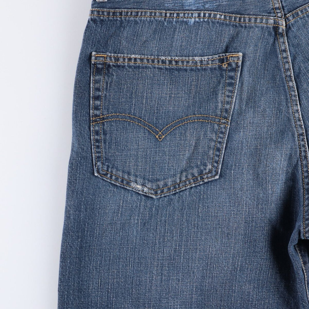 Levi's 569 denim shorts, half pants, men's size w36 cotton blue type Vintage Second Hand