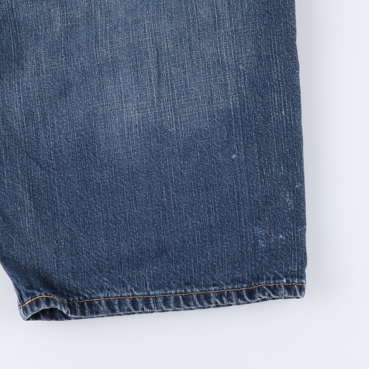 Levi's 569 denim shorts, half pants, men's size w36 cotton blue type Vintage Second Hand