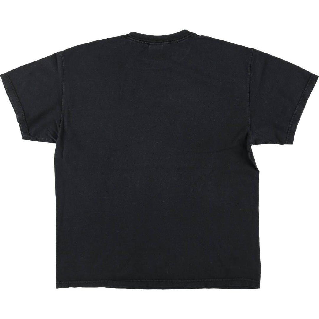 GRATEFUL DEAD Skull Pattern Band T-shirt Band Tee Men's L size cotton black type Vintage Second Hand