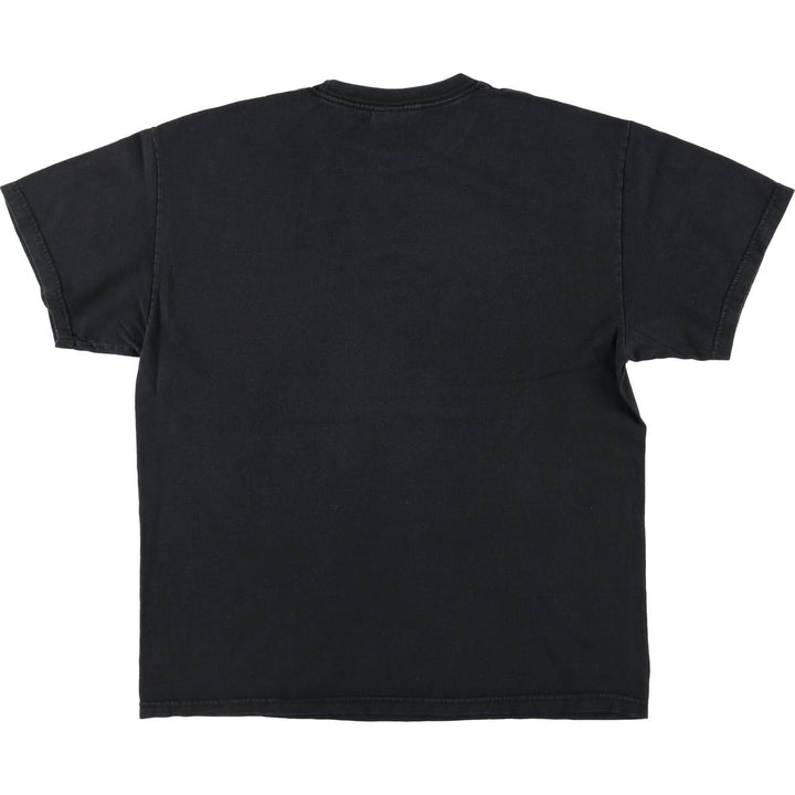 GRATEFUL DEAD Skull Pattern Band T-shirt Band Tee Men's L size cotton black type Vintage Second Hand