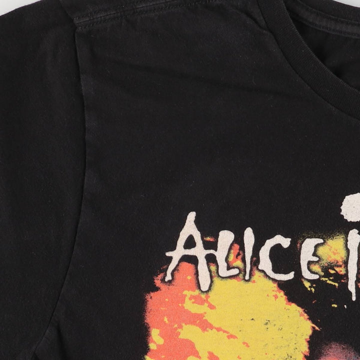 ALICE IN CHAINS Alice in Chains Band T-shirt Band T Men's M equivalent unclear black type Vintage Second Hand