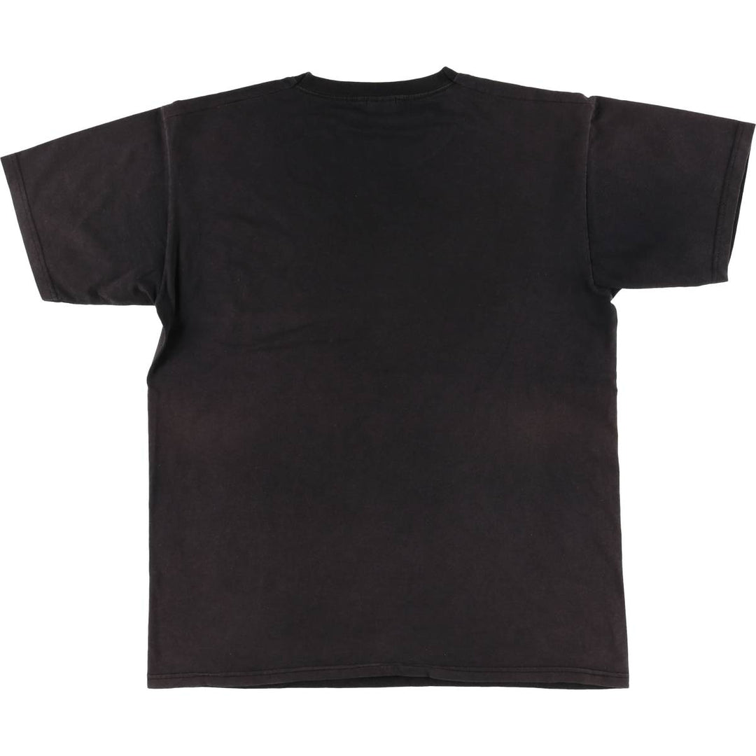 Fruit of the Loom FRUIT OF THE LOOM NIRVANA Band T-shirt Band Tee Men's L size cotton black type Vintage Second Hand