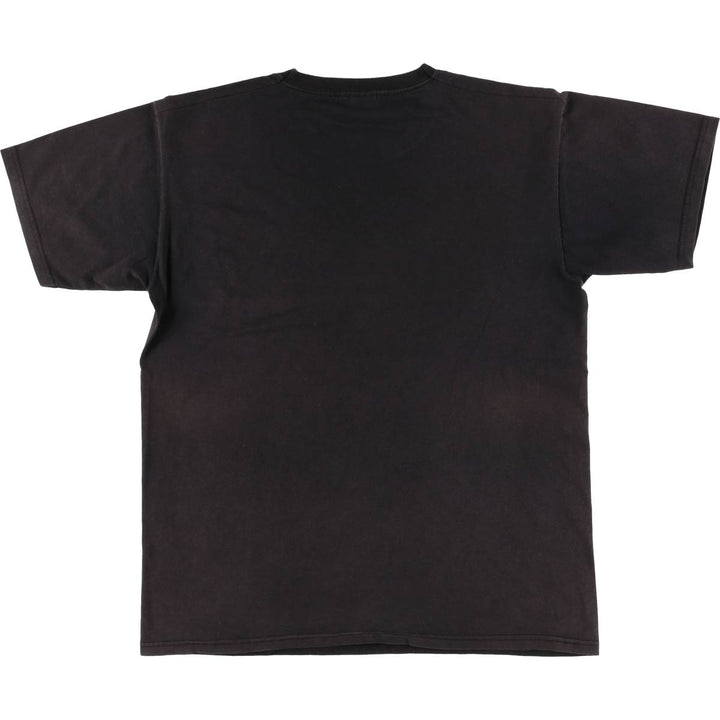 Fruit of the Loom FRUIT OF THE LOOM NIRVANA Band T-shirt Band Tee Men's L size cotton black type Vintage Second Hand