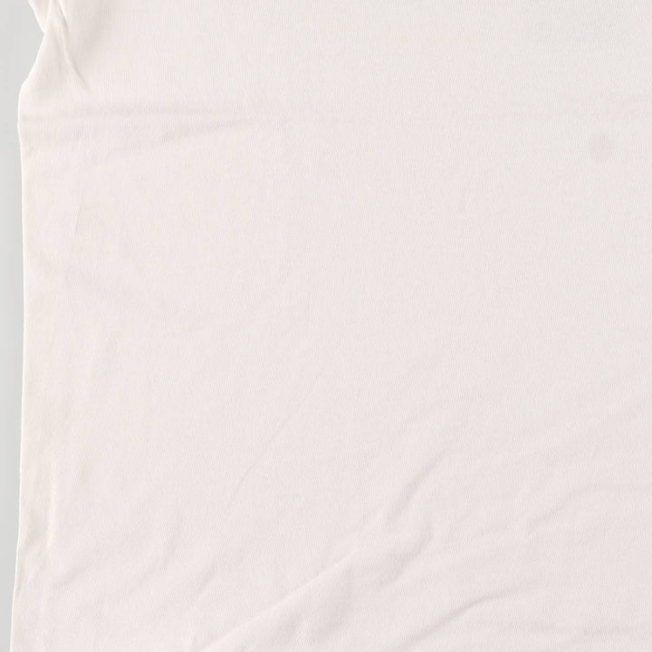 moss printed T-shirt, men's size M cotton white type Vintage Second Hand