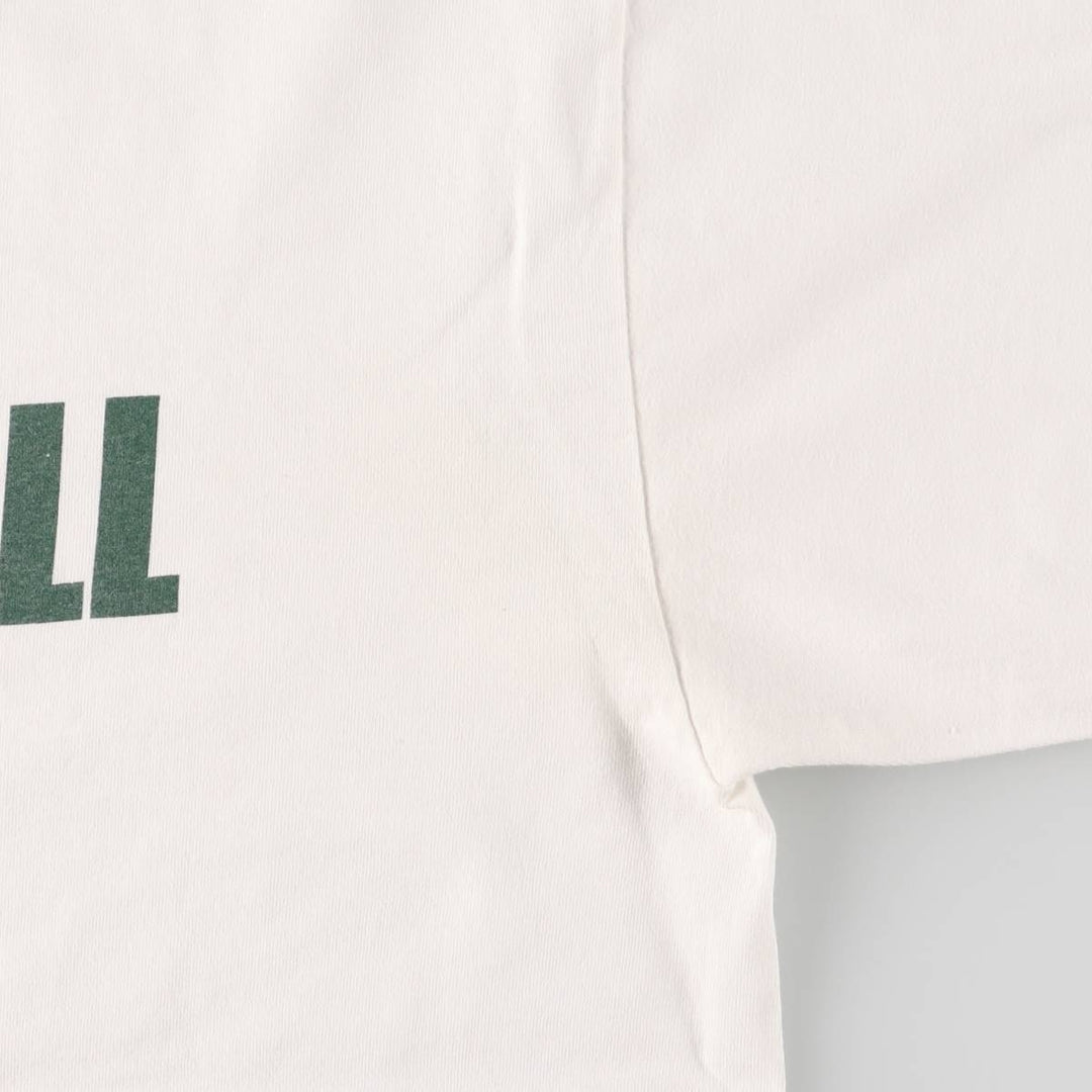 Nike NIKE TEAM Logo Print T-shirt Men's XL cotton white type Vintage Second Hand