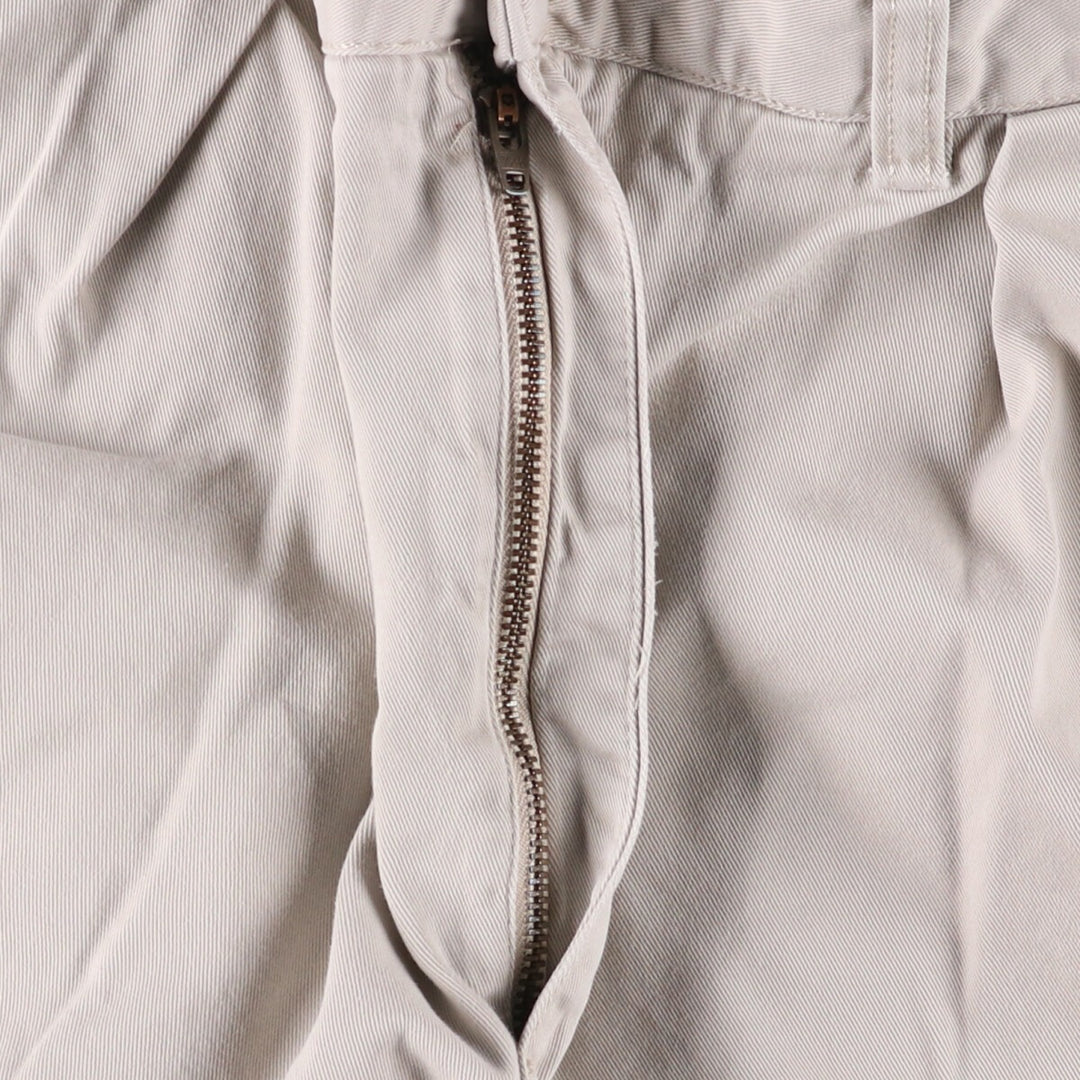 Ralph Lauren POLO by Ralph Lauren TYLER SHORT Two-pleat chino shorts, short pants, men's size W36 cotton Beige type Vintage Second Hand