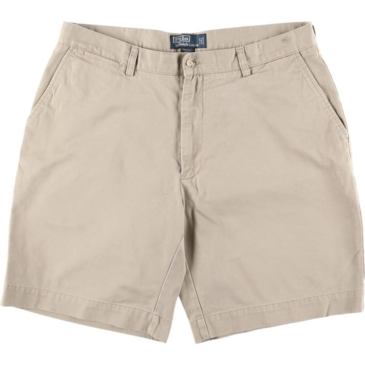 Ralph Lauren POLO by Ralph Lauren PROSPECT SHORT Chino shorts Short pants Men's w36 equivalent cotton Beige type Vintage Second Hand