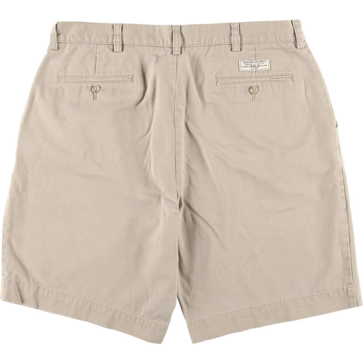 Ralph Lauren POLO by Ralph Lauren PROSPECT SHORT Chino shorts Short pants Men's w36 equivalent cotton Beige type Vintage Second Hand