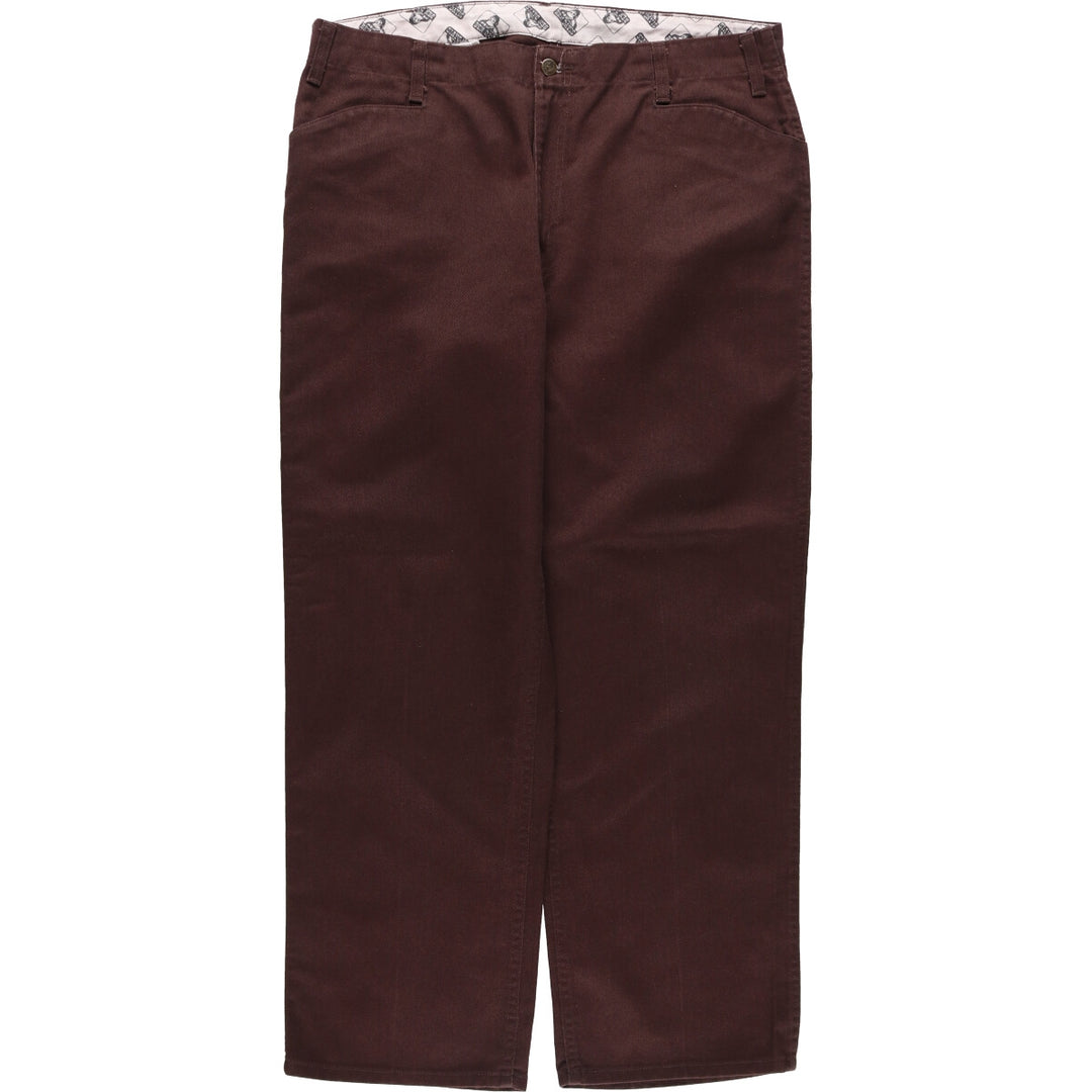 Ben Davis work pants for men, equivalent to w39 polyester brown type Vintage Second Hand