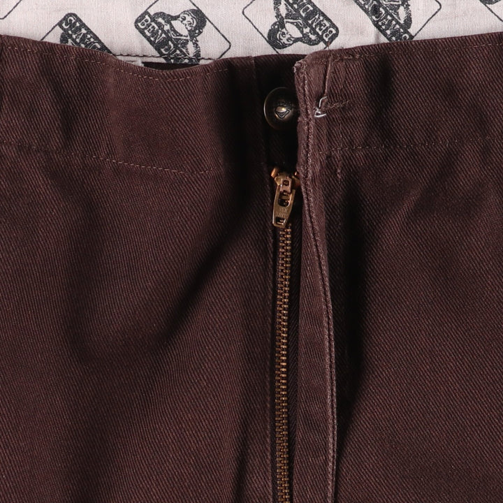 Ben Davis work pants for men, equivalent to w39 polyester brown type Vintage Second Hand