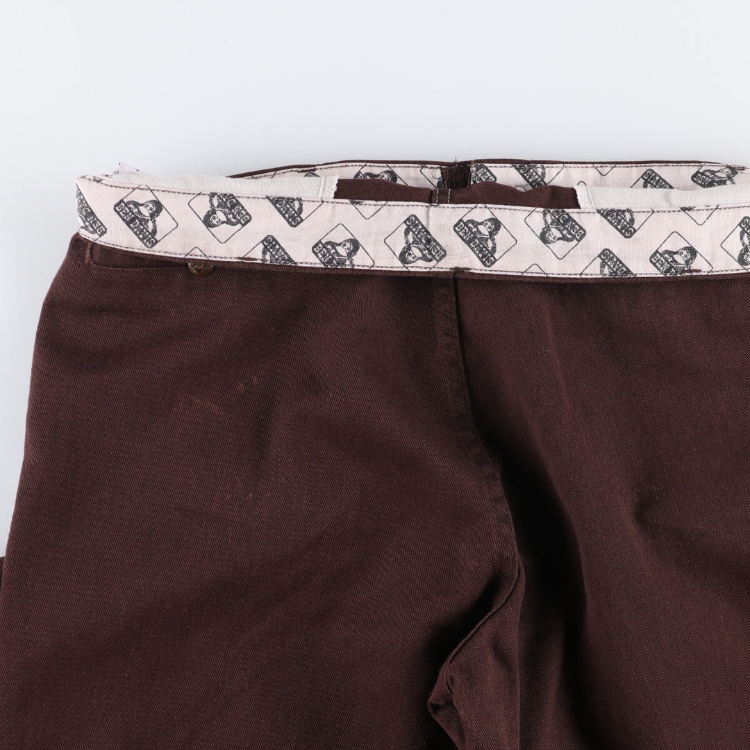 Ben Davis work pants for men, equivalent to w39 polyester brown type Vintage Second Hand