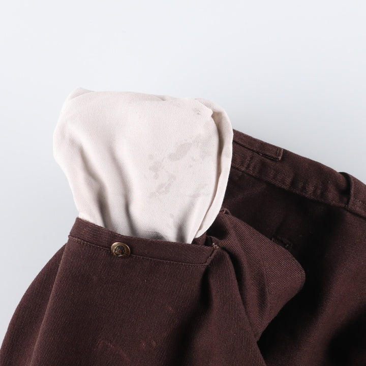 Ben Davis work pants for men, equivalent to w39 polyester brown type Vintage Second Hand