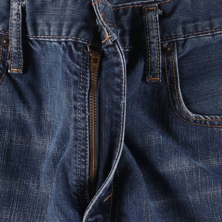Levi's 569 LOOSE STRAIGHT denim shorts, half pants, men's size w33 cotton Indigo Vintage Second Hand