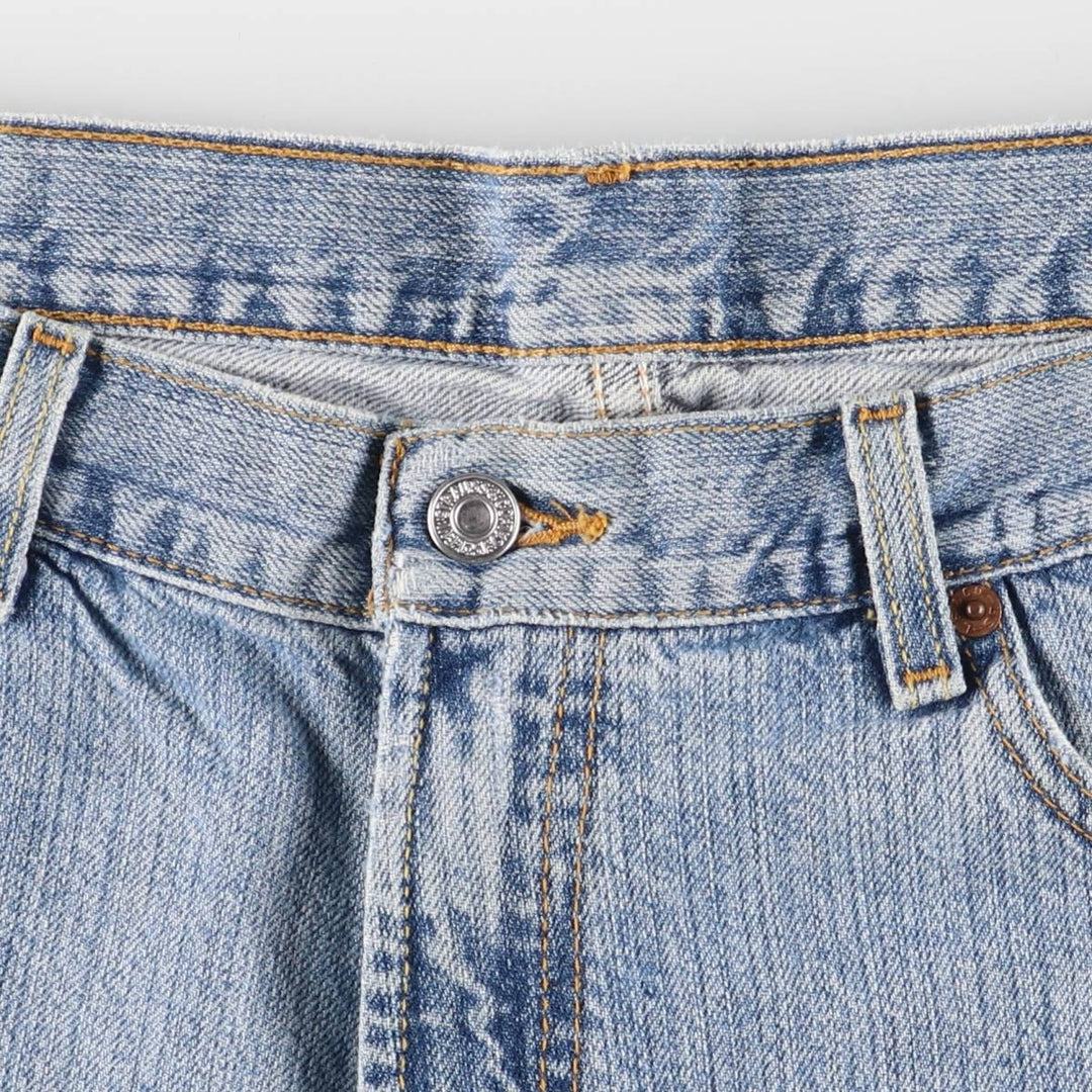 Levi's 550 Relaxed Fit Denim Shorts, Men's Size W39 cotton blue type Vintage Second Hand
