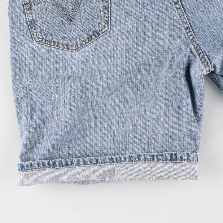 Levi's 550 Relaxed Fit Denim Shorts, Men's Size W39 cotton blue type Vintage Second Hand