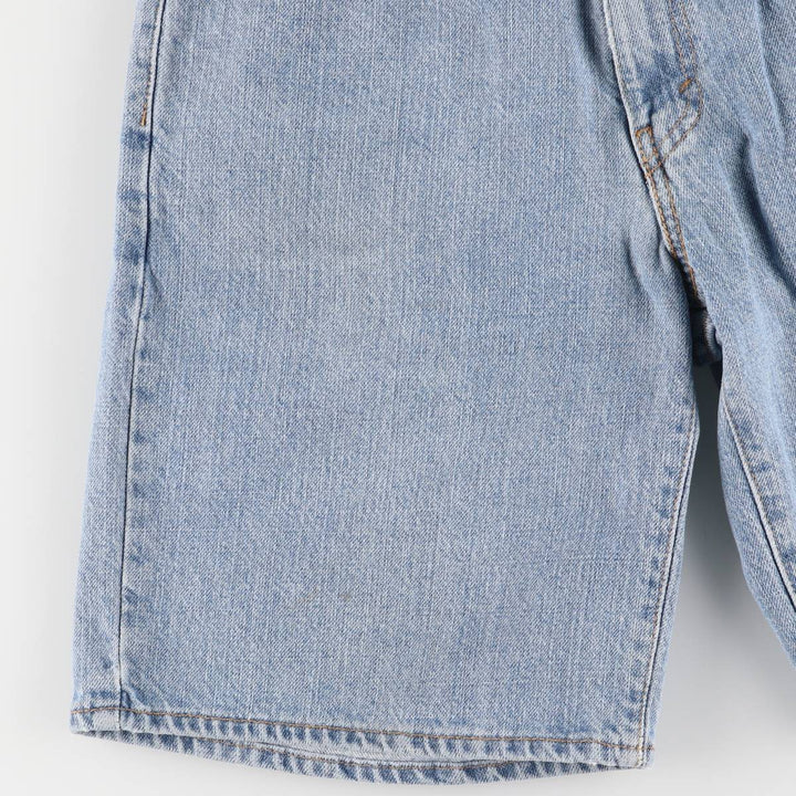 Levi's 550 denim shorts, short pants for men, size W32 cotton blue type Vintage Second Hand