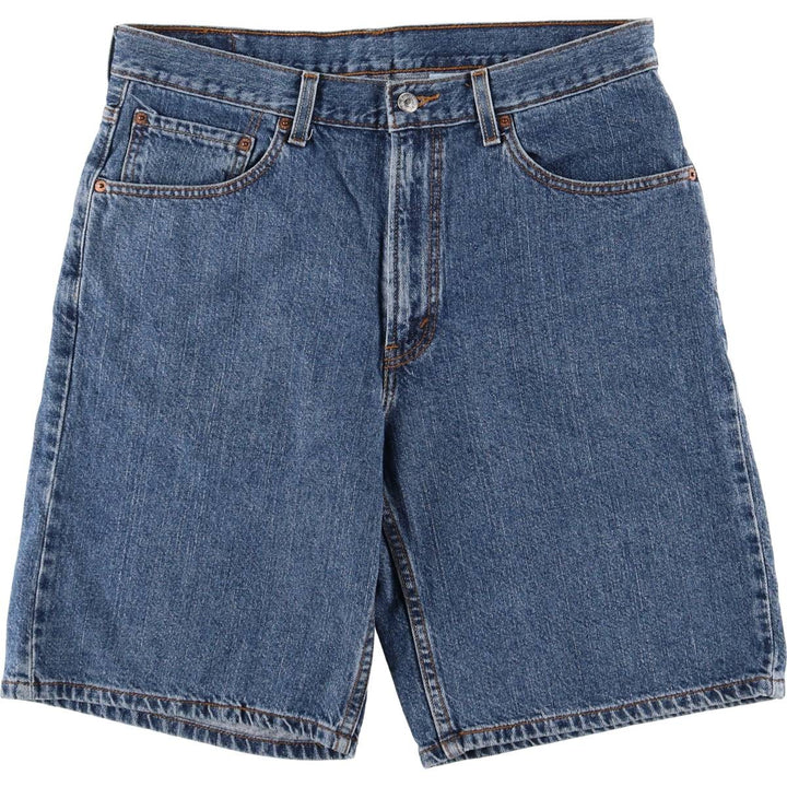 Levi's 550 Relaxed Fit Denim Shorts, Men's Size W34 cotton Indigo Vintage Second Hand