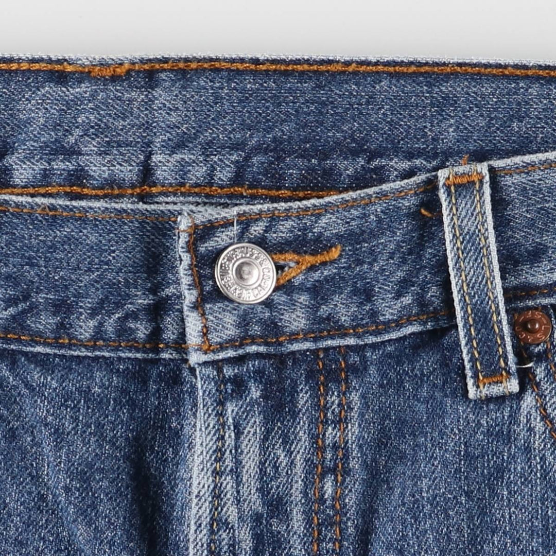 Levi's 550 Relaxed Fit Denim Shorts, Men's Size W34 cotton Indigo Vintage Second Hand