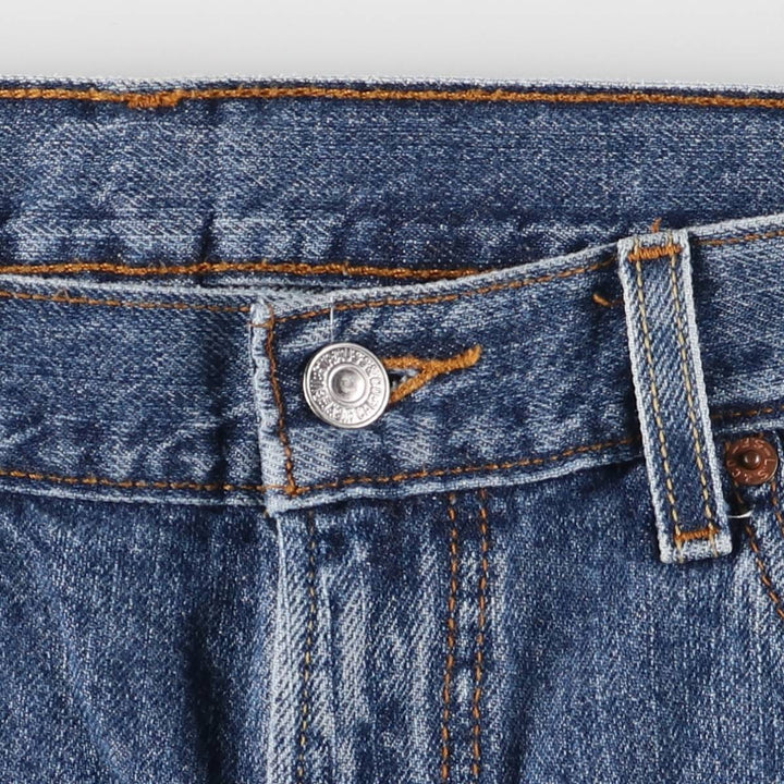 Levi's 550 Relaxed Fit Denim Shorts, Men's Size W34 cotton Indigo Vintage Second Hand