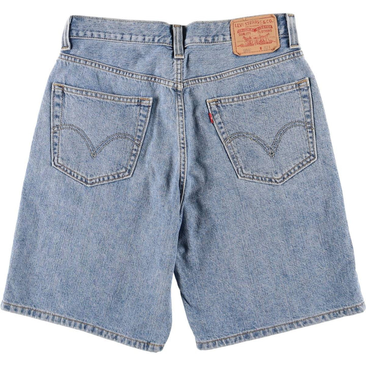 Levi's 550 Relaxed Fit Denim Shorts, Men's Size W34 cotton blue type Vintage Second Hand