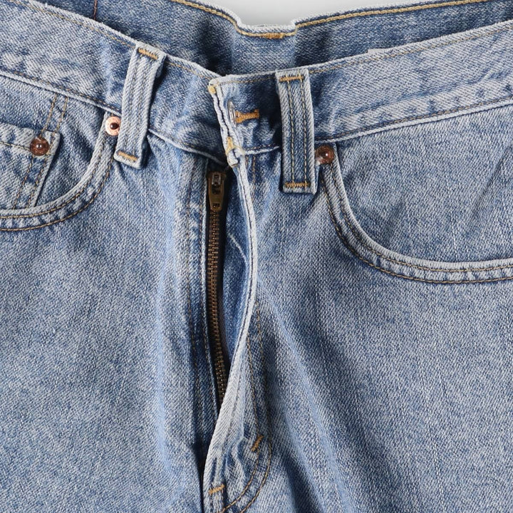 Levi's 550 Relaxed Fit Denim Shorts, Men's Size W34 cotton blue type Vintage Second Hand