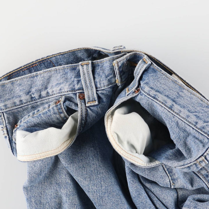 Levi's 550 Relaxed Fit Denim Shorts, Men's Size W34 cotton blue type Vintage Second Hand