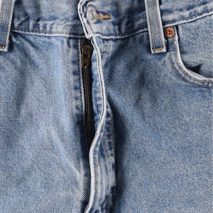 00'S Levi's 550 Relaxed Fit Denim Shorts, Men's W36 cotton blue type Vintage Second Hand