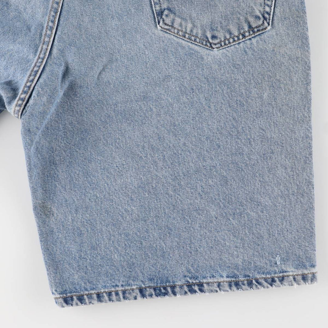 00'S Levi's 550 Relaxed Fit Denim Shorts, Men's W36 cotton blue type Vintage Second Hand