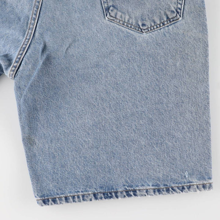 00'S Levi's 550 Relaxed Fit Denim Shorts, Men's W36 cotton blue type Vintage Second Hand
