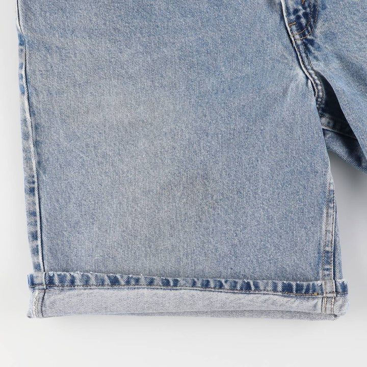 00'S Levi's 550 Relaxed Fit Denim Shorts, Men's W36 cotton blue type Vintage Second Hand