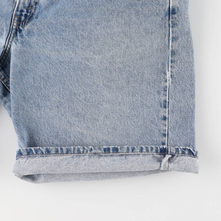 00'S Levi's 550 Relaxed Fit Denim Shorts, Men's W36 cotton blue type Vintage Second Hand