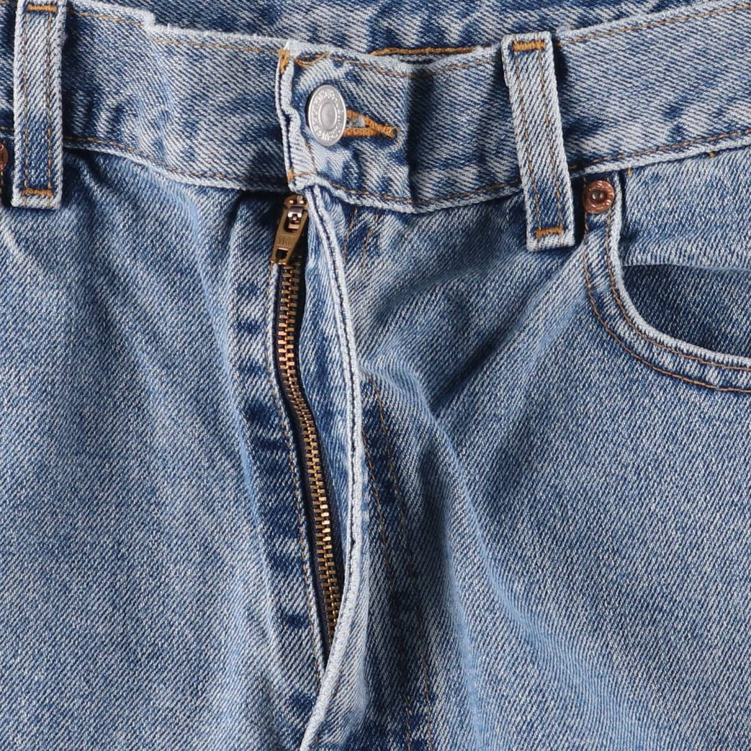 00'S Levi's 550 Relaxed Fit Denim Shorts, Men's Size W38 cotton blue type Vintage Second Hand