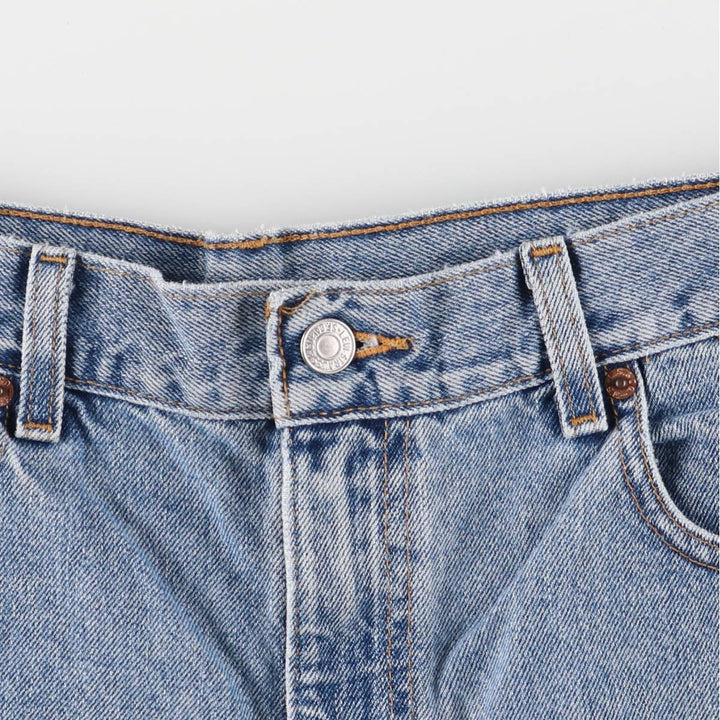 00'S Levi's 550 Relaxed Fit Denim Shorts, Men's Size W38 cotton blue type Vintage Second Hand