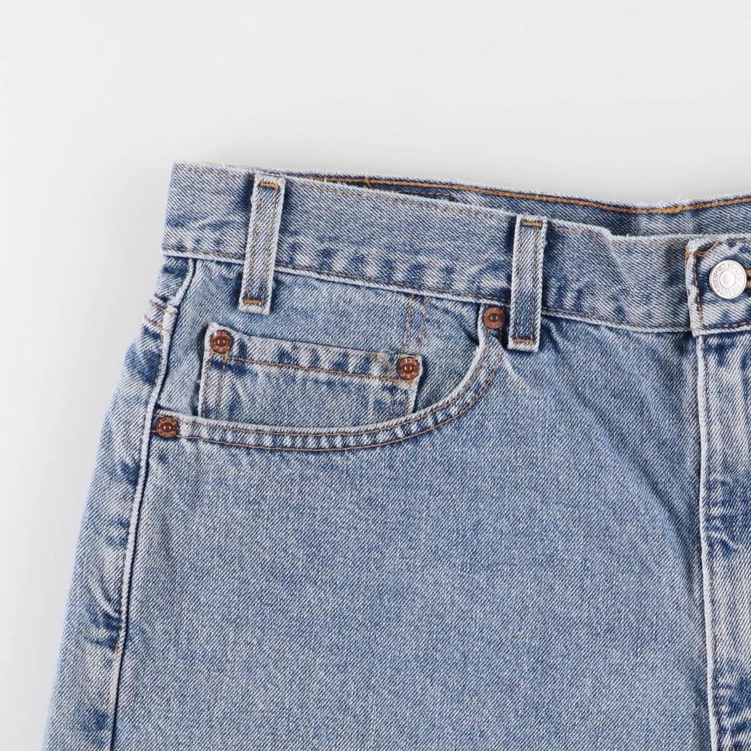 00'S Levi's 550 Relaxed Fit Denim Shorts, Men's Size W38 cotton blue type Vintage Second Hand