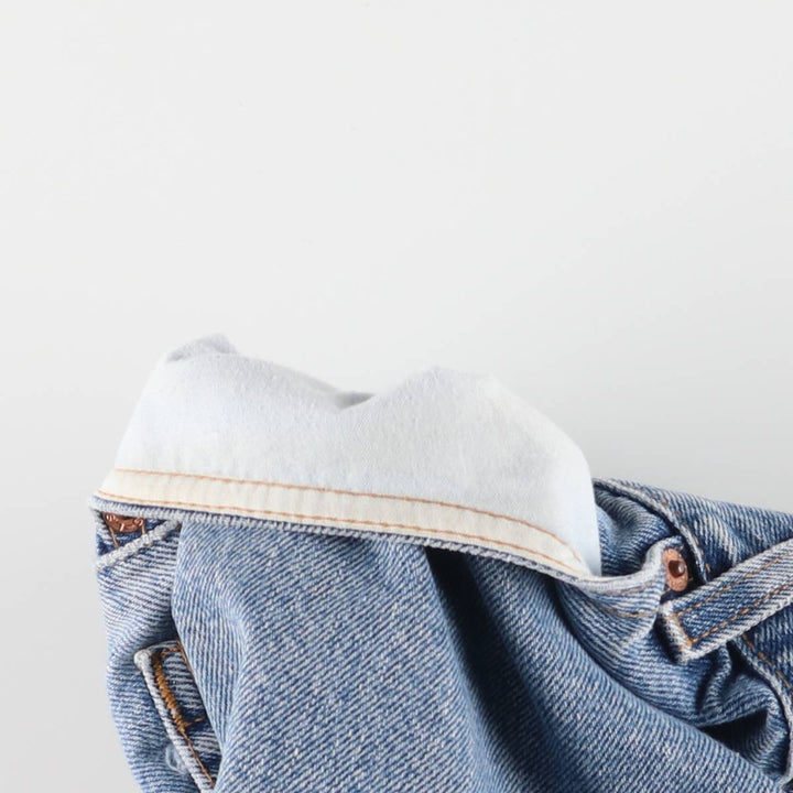 00'S Levi's 550 Relaxed Fit Denim Shorts, Men's Size W38 cotton blue type Vintage Second Hand