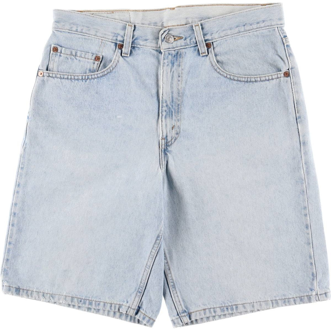 00'S Levi's 550 Relaxed Fit Denim Shorts, Men's, W35 equivalent cotton blue type Vintage Second Hand