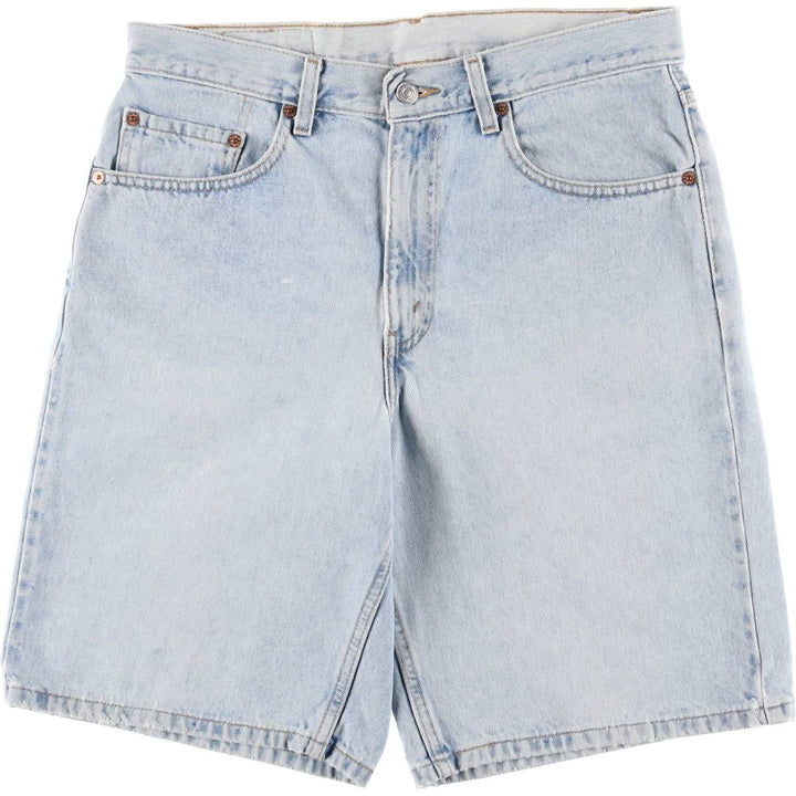 00'S Levi's 550 Relaxed Fit Denim Shorts, Men's, W35 equivalent cotton blue type Vintage Second Hand