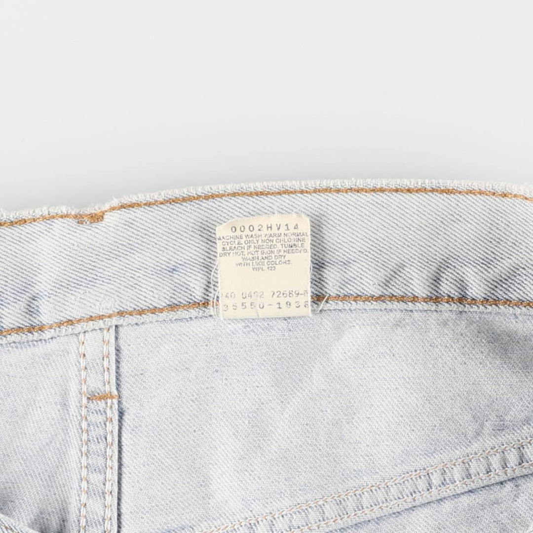 00'S Levi's 550 Relaxed Fit Denim Shorts, Men's, W35 equivalent cotton blue type Vintage Second Hand