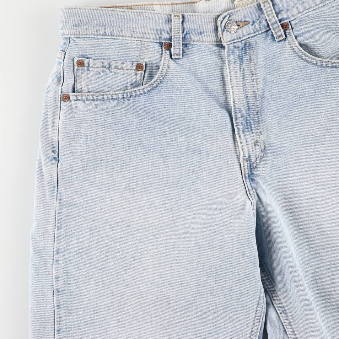 00'S Levi's 550 Relaxed Fit Denim Shorts, Men's, W35 equivalent cotton blue type Vintage Second Hand