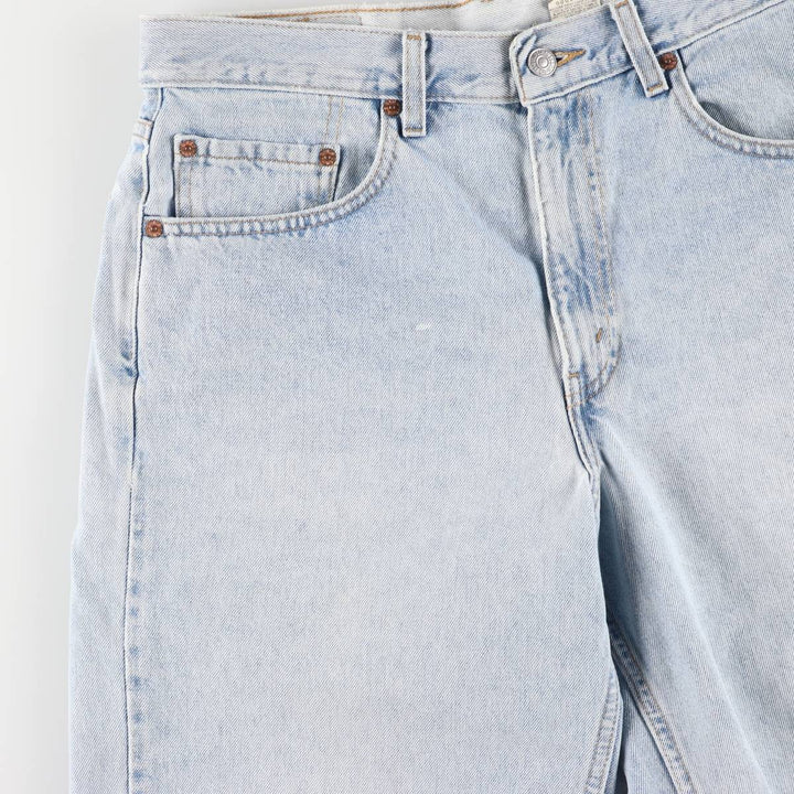 00'S Levi's 550 Relaxed Fit Denim Shorts, Men's, W35 equivalent cotton blue type Vintage Second Hand