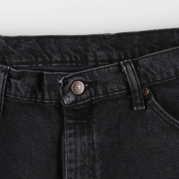 Wrangler Black Denim Shorts, Shorts, Men's, W37 cotton black type Vintage Second Hand