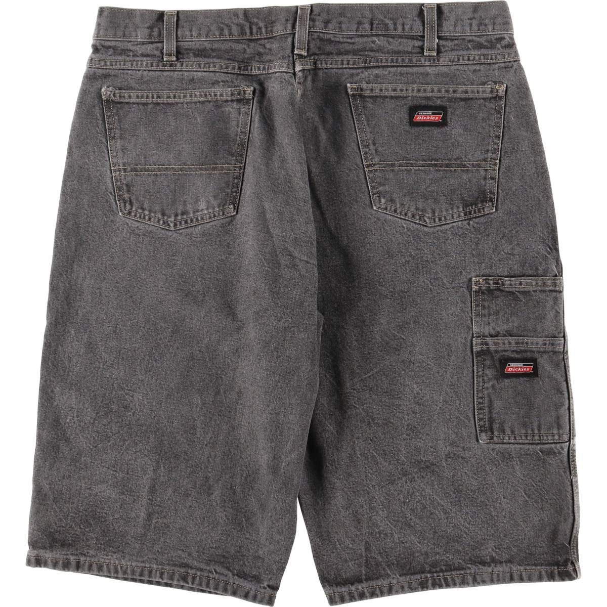 ディッキーズ Dickies ブラック デニムペインターショーツ ハーフ