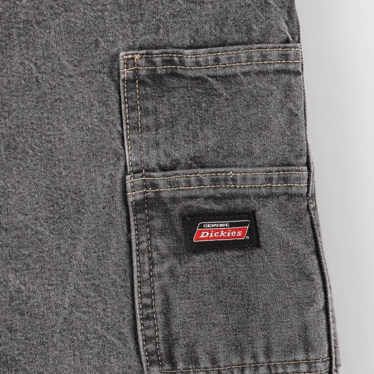 ディッキーズ Dickies ブラック デニムペインターショーツ ハーフ