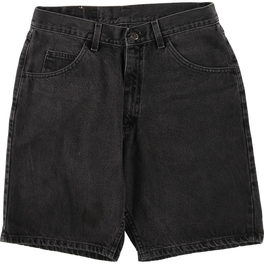 Wrangler Black Denim Shorts, Shorts, Men's, W32 equivalent unclear black type Vintage Second Hand