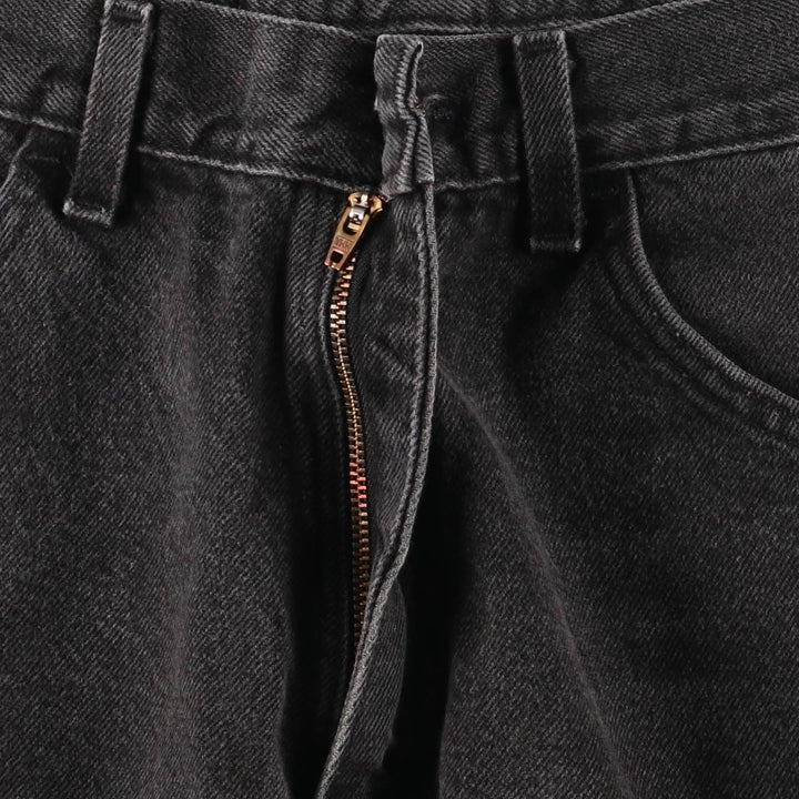 Wrangler Black Denim Shorts, Shorts, Men's, W32 equivalent unclear black type Vintage Second Hand