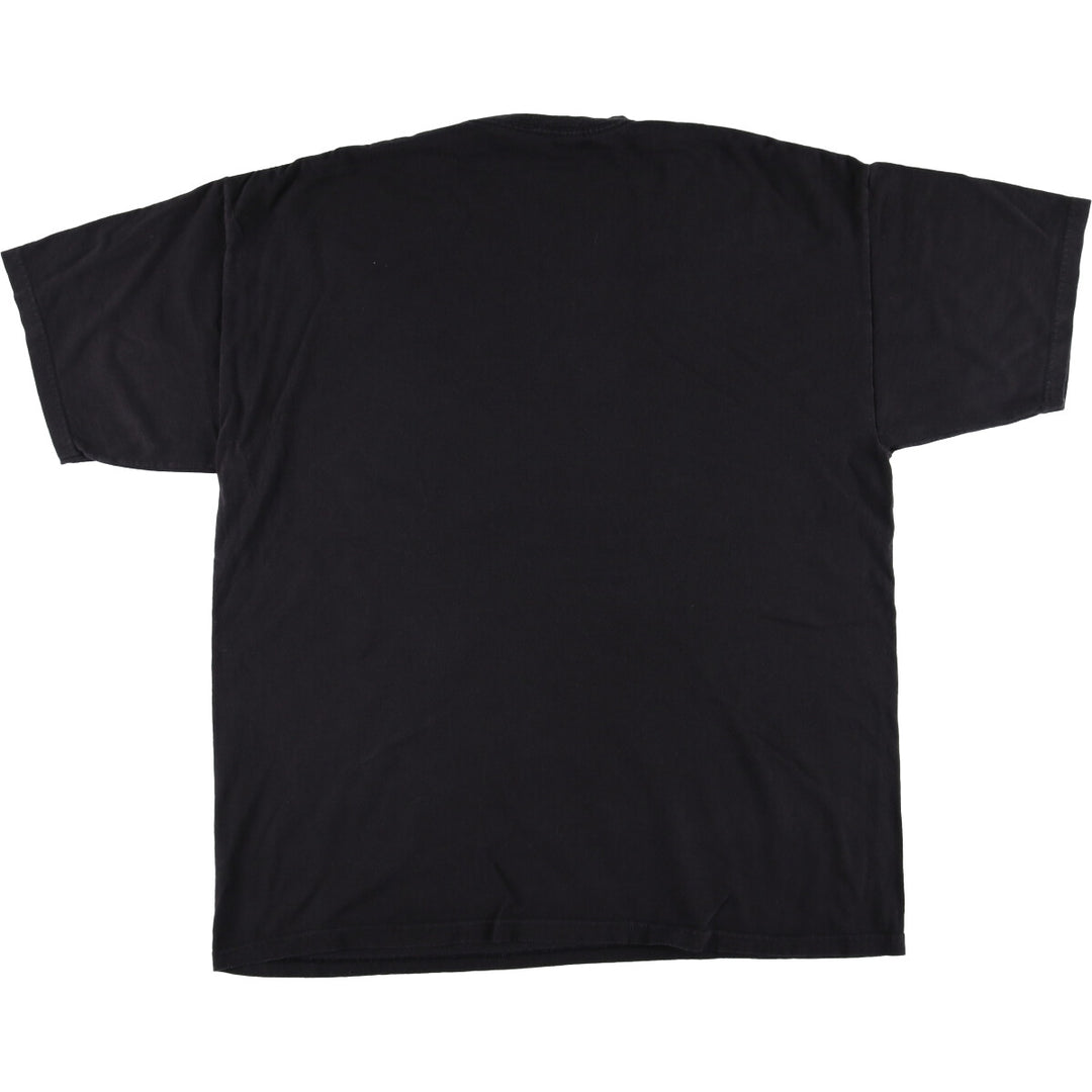 METALLICA Skull Pattern Band T-shirt, Band Tee, Men's XL size cotton black type Vintage Second Hand