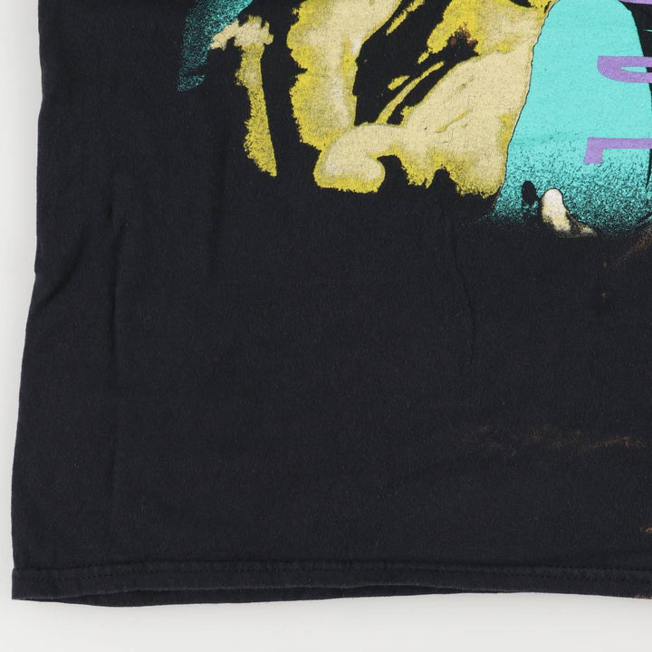 ICE CUBE Rap T-shirt, Men's M size unclear black type Vintage Second Hand