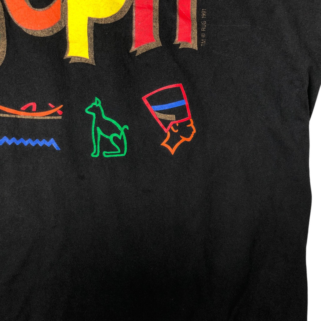90'S Hanes Joseph Art T-shirt, Men's XL, Vintage cotton black type Vintage Second Hand